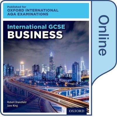 Book cover for OxfordAQA International GCSE Business (9225)