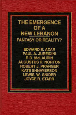 Book cover for The Emergence of a New Lebanon