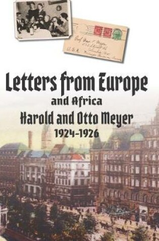 Cover of Letters from Europe and Africa, 1924-1926