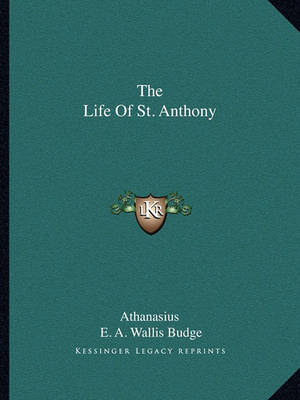 Book cover for The Life of St. Anthony