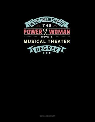 Cover of Never Underestimate The Power Of A Woman With A Musical Theater Degree