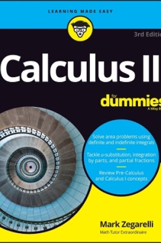Cover of Calculus II For Dummies, 3rd Edition