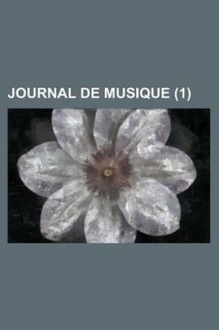 Cover of Journal de Musique (1 )