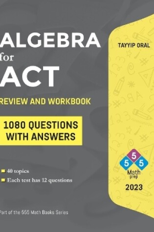 Cover of Algebra for ACT