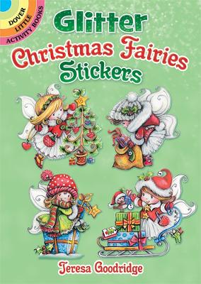 Book cover for Glitter Christmas Fairies Stickers