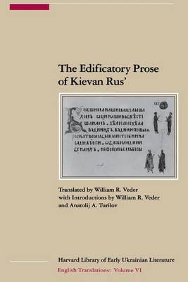 Cover of The Edificatory Prose of Kievan Rus (Paper)