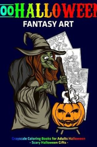 Cover of 100 Halloween Fantasy Art