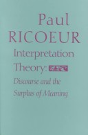 Book cover for Interpretation Theory