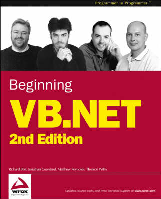 Book cover for Beginning VB.NET