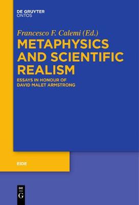 Cover of Metaphysics and Scientific Realism