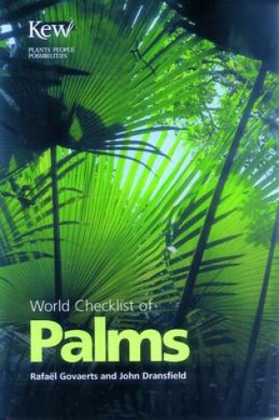 Cover of World Checklist of Palms