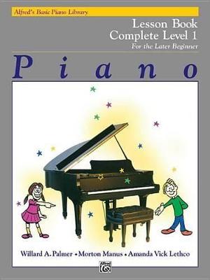 Book cover for Alfred's Basic Piano Library Lesson 1 Complete