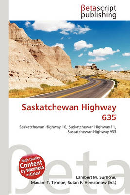 Cover of Saskatchewan Highway 635