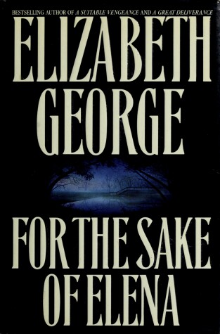 Book cover for For the Sake of Elena