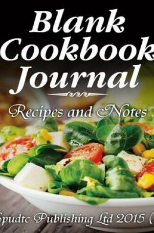 Cover of Blank Cookbook Journal