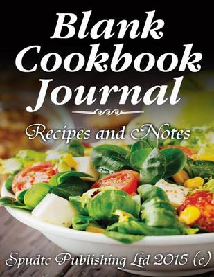 Book cover for Blank Cookbook Journal