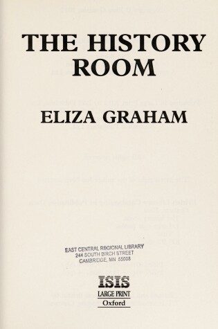 Cover of The History Room