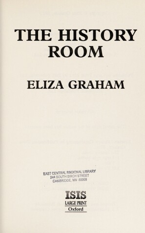 Book cover for The History Room