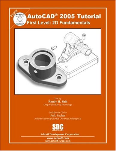 Book cover for AutoCAD Tutorial First Level 2D Fundamentals 2005