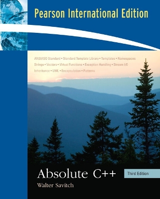 Book cover for Absolute C++