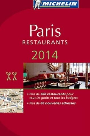 Cover of 2014 Red Guide Paris (Language: French)