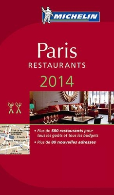 Book cover for 2014 Red Guide Paris (Language: French)