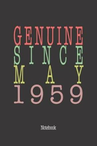 Cover of Genuine Since May 1959