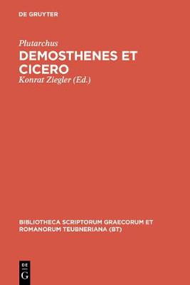 Book cover for Vitae Parallelae: Demosthenes Pb