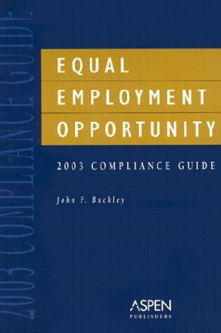 Cover of Equal Employment Opportunity