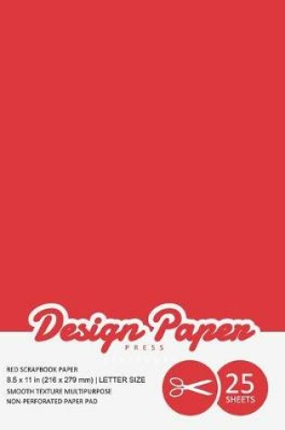Cover of Red Scrapbook Paper