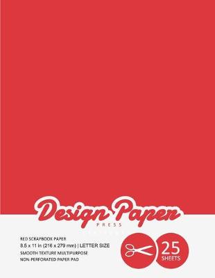 Book cover for Red Scrapbook Paper