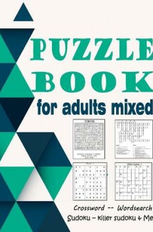 Cover of Puzzle book for adults mixed