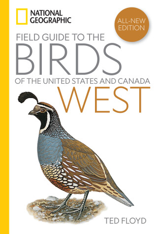 Book cover for National Geographic Field Guide to the Birds of the United States and Canada—West, 2nd Edition