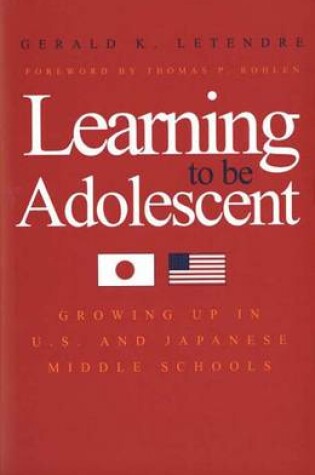 Cover of Learning to be Adolescent
