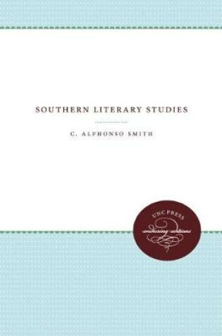 Cover of Southern Literary Studies