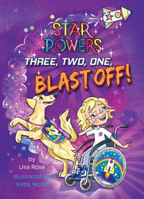 Book cover for Three, Two, One, Blast Off!