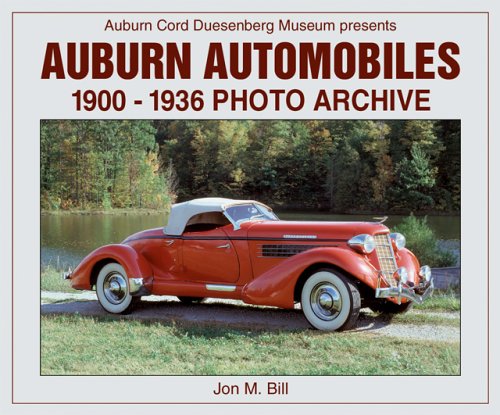 Book cover for Auburn Automobiles 1900-1936 Photo Archive