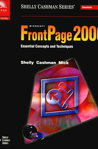 Cover of Microsoft FrontPage 2000 Essential Concepts and Techniques