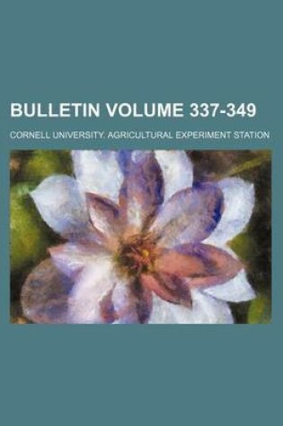 Cover of Bulletin Volume 337-349