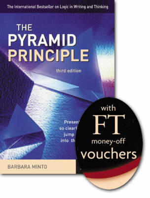 Book cover for FT Promo The Pyramid Principle