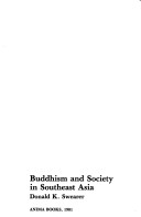 Book cover for Buddhism and Society in Southeast Asia