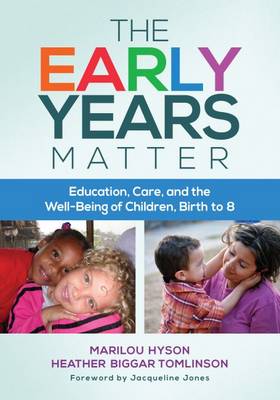 Book cover for The Early Years Matter