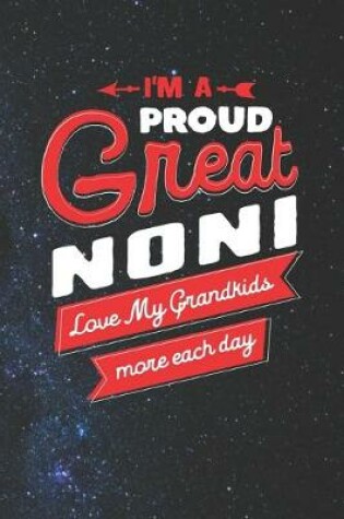 Cover of I'm Proud Great Noni Love My Grandkids More Each Day