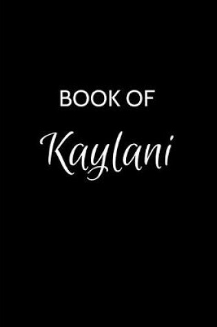 Cover of Book of Kaylani