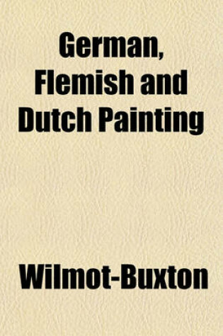 Cover of German, Flemish and Dutch Painting