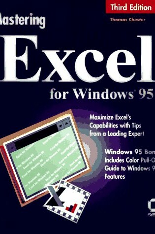 Cover of Mastering Excel X for Windows 95