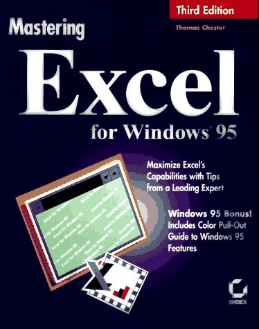 Book cover for Mastering Excel X for Windows 95