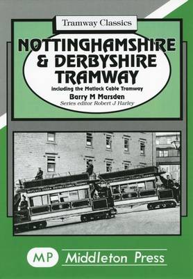 Book cover for Nottinghamshire and Derbyshire Tramways
