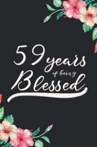 Cover of Blessed 59th Birthday Journal