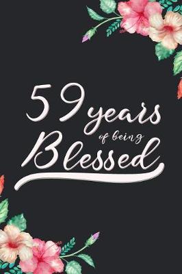 Book cover for Blessed 59th Birthday Journal